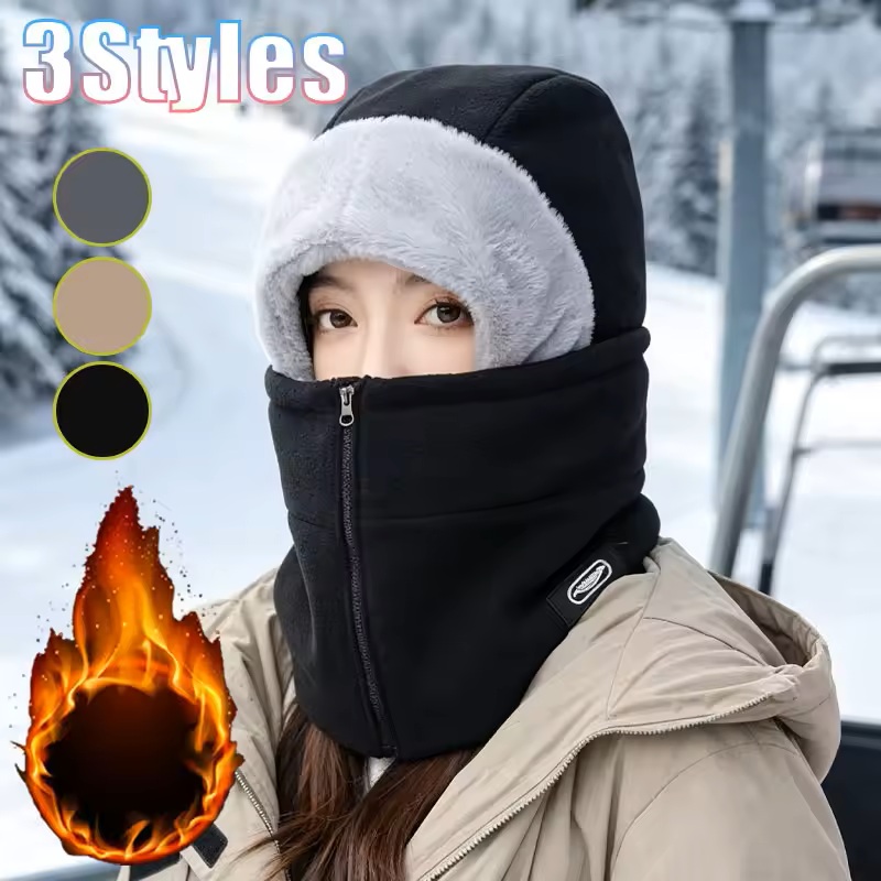 Neck Gaiter Fleece - Kışlık Unisex Rüzgar Geçirmez Bisiklet Boyun