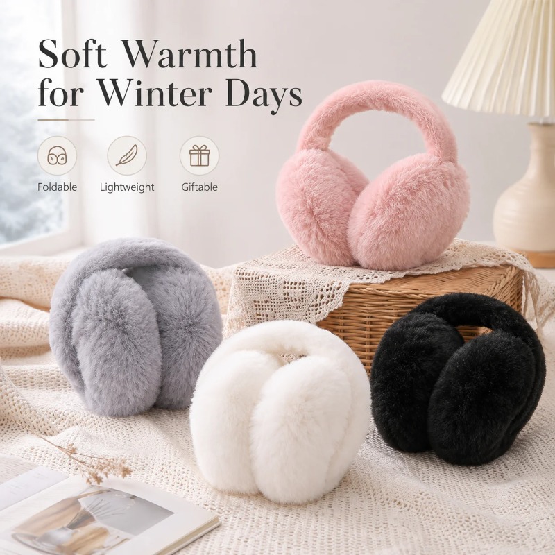 Kadın ve Erkekler İçin Yumuşak - Earmuffs Foldable incelemesi ve fiyatı