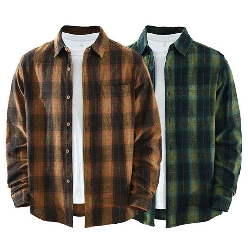 Büyük Beden %100 Pamuklu Erkek - Flannel Shirt Lined incelemesi ve fiyatı