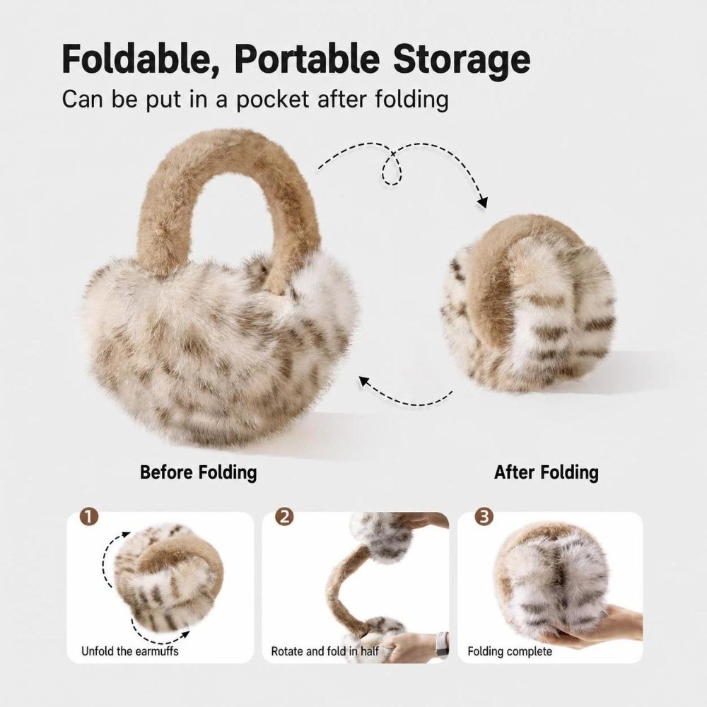 Vintage Rüzgar Geçirmez Suni K - Earmuffs Foldable incelemesi ve fiyatı